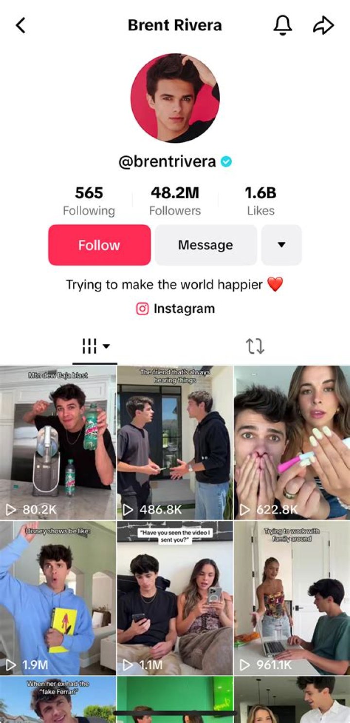 Brent Rivera Tiktok: Where Does Brent Rivera Live Now?