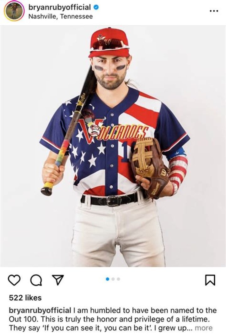 Bryan Ruby Baseball Wikipedia – Meet His Partner Or Boyfriend