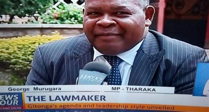 George Gitonga Murugara’s biography, net worth, fact, career, awards and life story