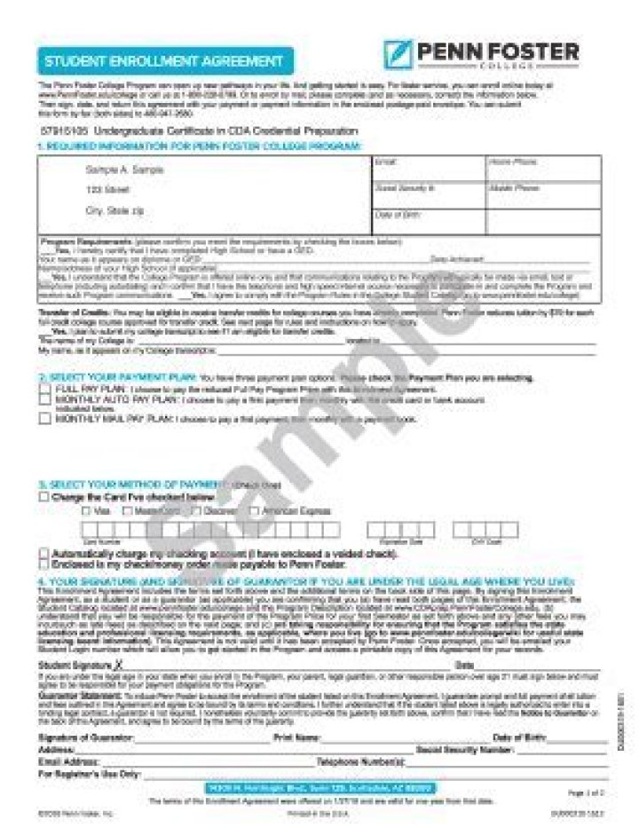 How to cancel penn foster