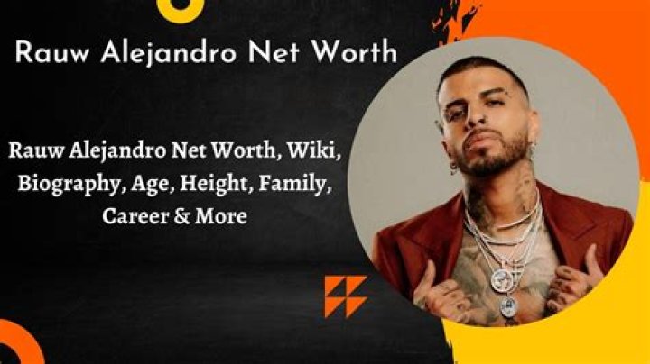 Rauw Alejandro’s net worth, biography, fact, career, awards and life story