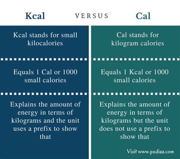 What is the Difference Between Kcal and Cal